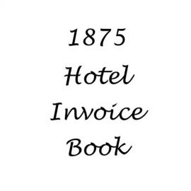 Invoice book - unknown private hotel