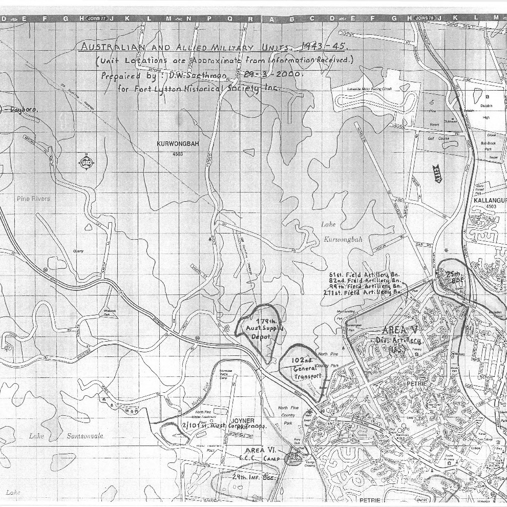 Australian and Allied Military Units - 1943-1945