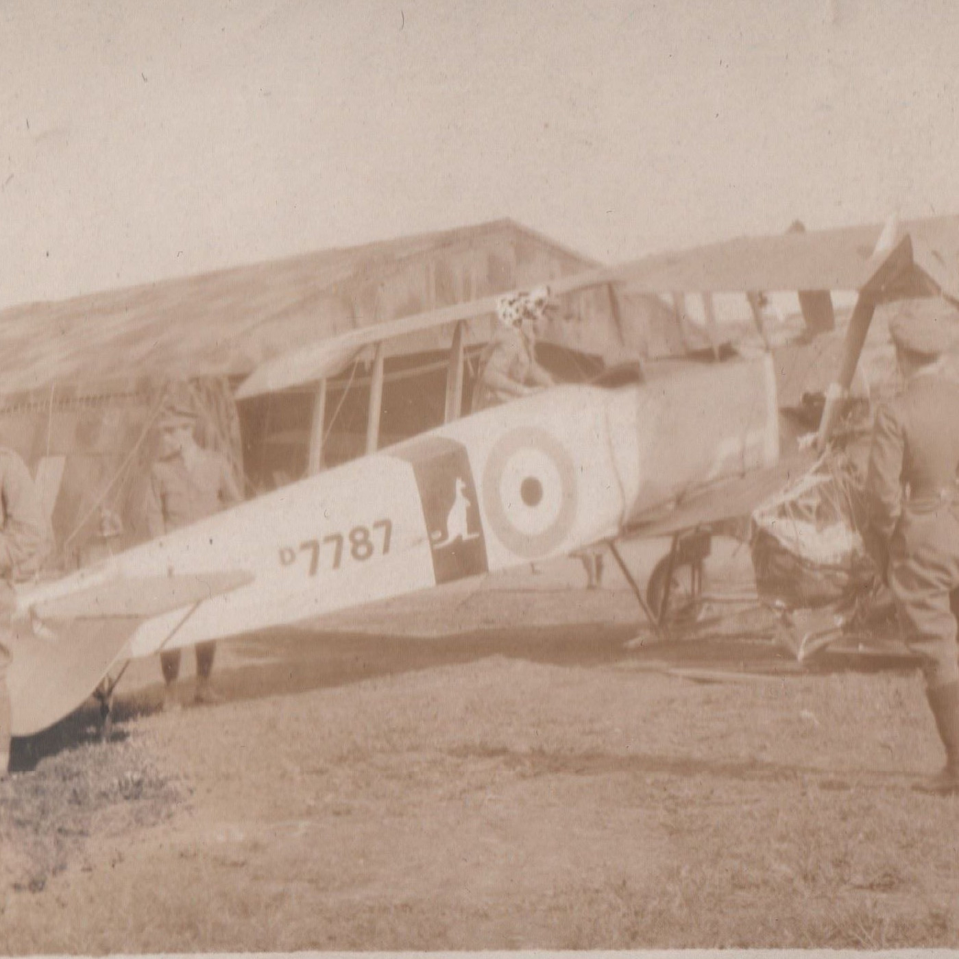 Result of one machine landing on another