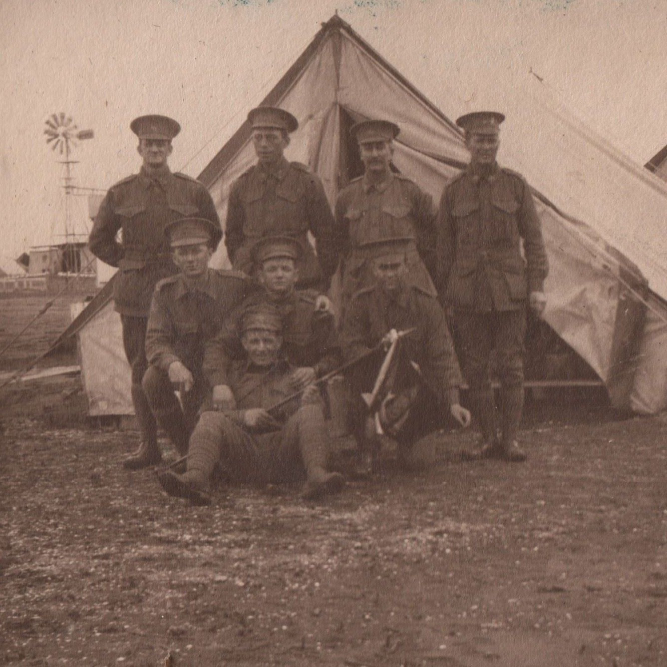Laverton Camp, Victoria, 8 from Queensland - September 1917