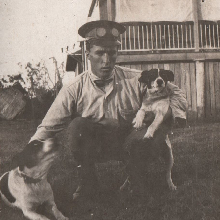 Wallace and his pets