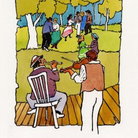 Redcliffe Convict Artwork - Recreation