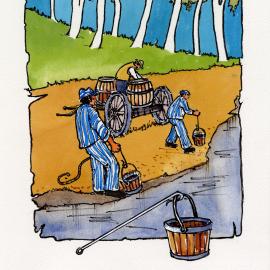 Redcliffe Convict Artwork - Water from the Creek