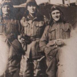 Three of the boys of the A.F.C.