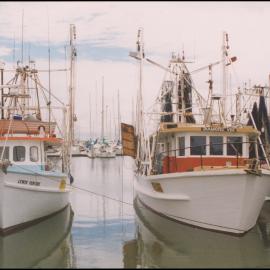 Fishing trawlers in Boat Harbour - 'Lewis Venture' and 'Diamond Vee'