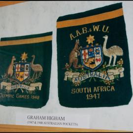 Graham Higham's 1947 & 1948 Pockets from his Blazers