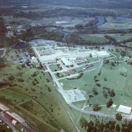 Aerial of Petrie Mill taken in 1965