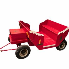 Christmas sleigh (section of)