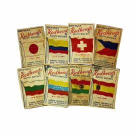 Redhead  Matches labels flag collection