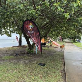 Bribie Island Scouts - Pioneering Project on Pumicestone Passage