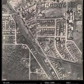 Caboolture Shire Council Sewerage Survey Aerial Photograph, Run 2, No. 84