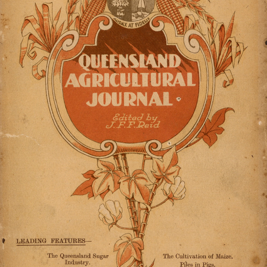 Queensland Agricultural Journal - October 1932 [Duplicate copy]