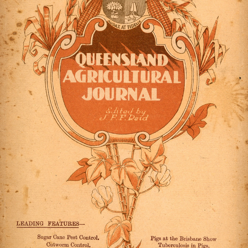 Queensland Agricultural Journal - September 1933 [Duplicate copy]