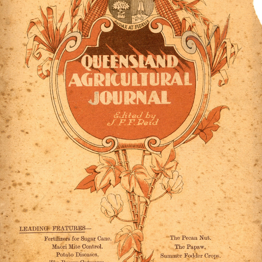 Queensland Agricultural Journal - November 1933 [Duplicate copy]