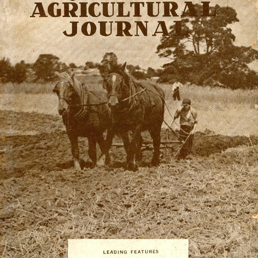 Queensland Agricultural Journal - October 1934 [Duplicate copy]