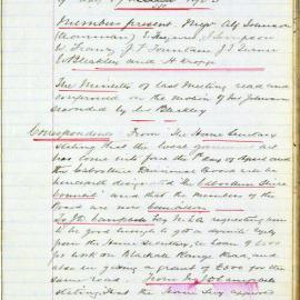 Caboolture Shire Council Minutes - 9 April 1903 - 12 November 1903