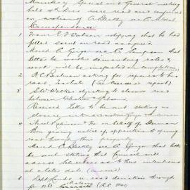 Caboolture Shire Council Minutes - 6 January 1909 - 6 December 1909