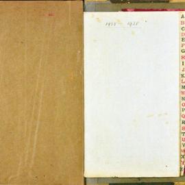 Caboolture Shire Council Minutes - 15 November 1935 - 17 June 1938 - Index