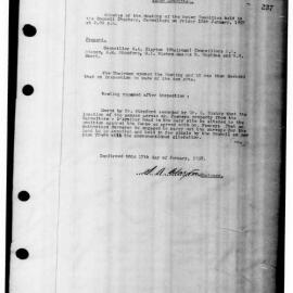 Caboolture Shire Council Minutes - 17 January 1958 - 12 December 1958