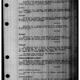 Caboolture Shire Council Minutes - 26 January 1962 - 14 December 1962