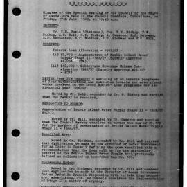 Caboolture Shire Council Minutes - 17 June 1966 - 16 December 1966