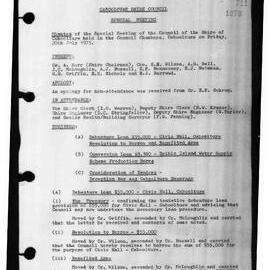 Caboolture Shire Council Minutes - 20 July 1973 - 12 December 1973