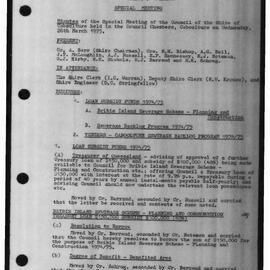 Caboolture Shire Council Minutes - 26 March 1975 - 18 June 1975