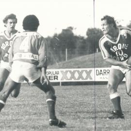 Rugby League game, Tony Obst