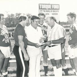 Redcliffe Rugby League Club sponsorship presentation