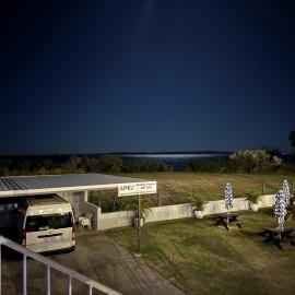 Full Moon View from Woorim to Moreton Island 