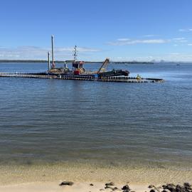 Dredge of Dux Creek- Banksia Beach