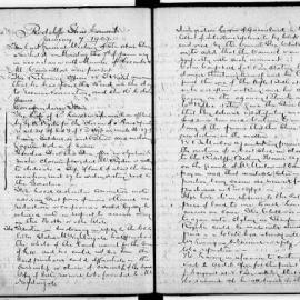 Redcliffe Shire Council Minutes - 7 January 1907 - 8 December 1907