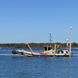 Dredging of Dux Creek, Banksia Beach