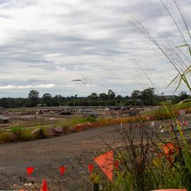 Earthworks at the construction site for the Kinma Valley housing development off Jacko Place Morayfield