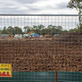 Earthworks at the construction site for the Avaline housing development off Maitland Road Burpengary East