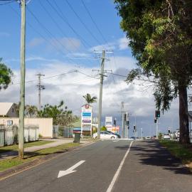 Morayfield Road Service Road Caboolture South looking south