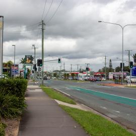 Intersection of Morayfield Road and Market Drive Caboolture South - looking south