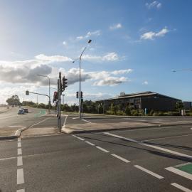 Intersection of Gympie Road and Moreton Parade Petrie - looking northwest