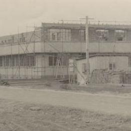 Administration Block being constructed