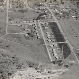 Aerial view of township - Unknown