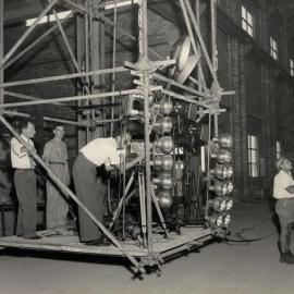 3 Men (one with camera) on Platform