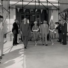 Dignitaries at Official Opening in December 1957
