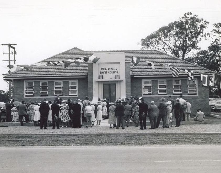 Official Opening of the Pine Rivers Shire Council building on 5 March 1960