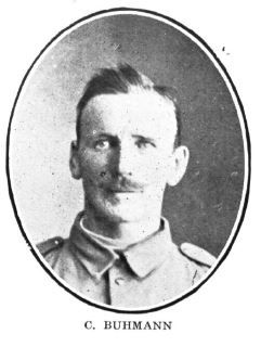 Carl William Albert Buhmann, SN 469, Service Record