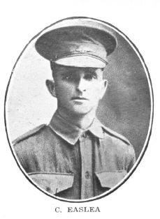 Charles Easlea, SN 3291, Service Record