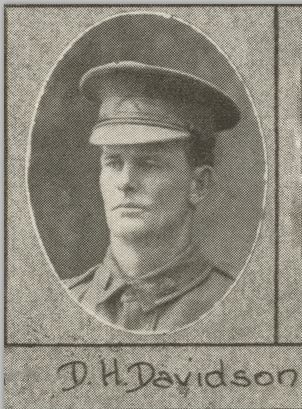 David Hogg Davidson, SN 1293A, Service Record