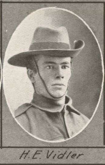 Harold Ernest Vidler, SN 2460, Service Record