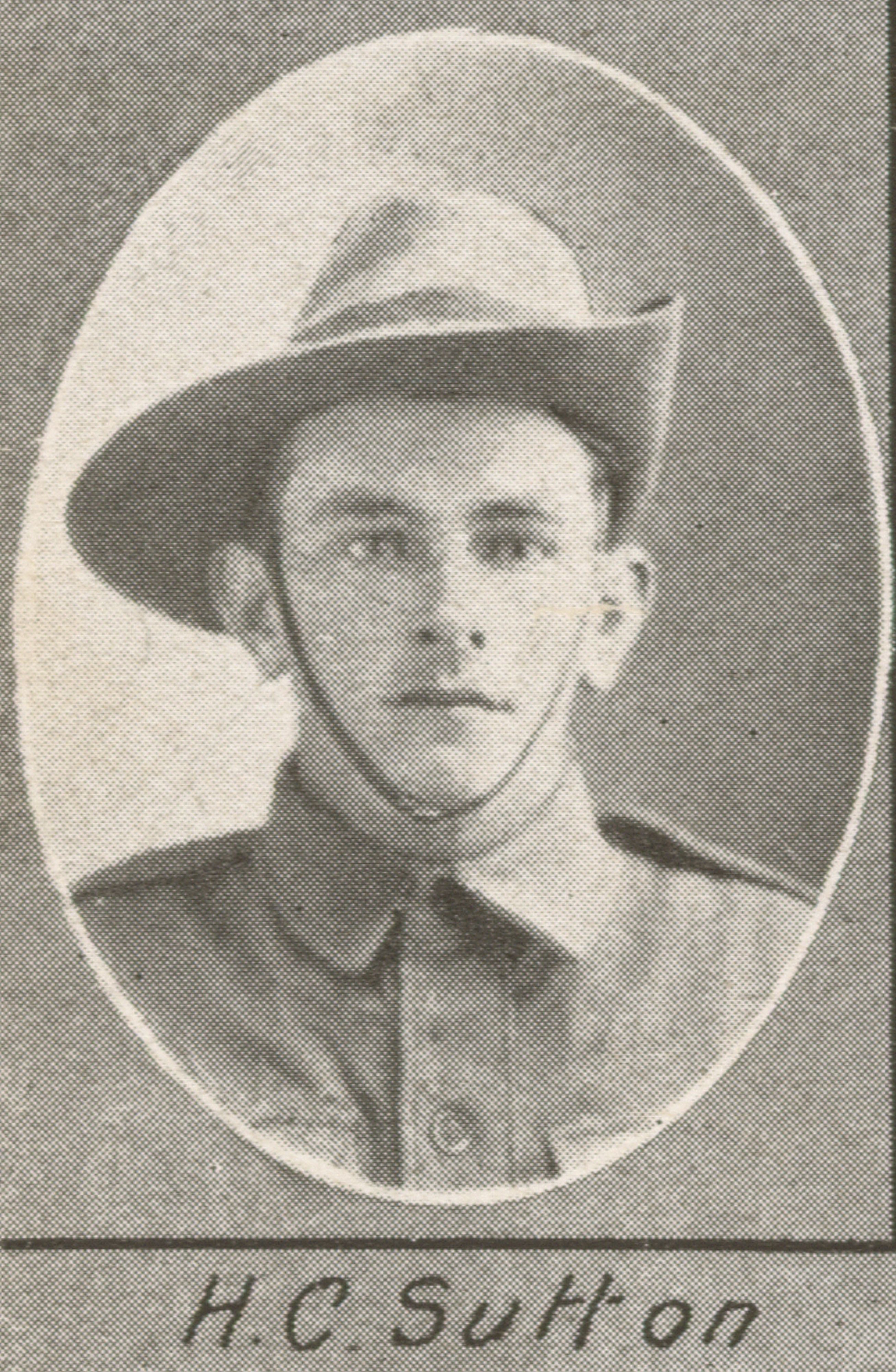 Henry Curtis Sutton, SN 2454, Service Record