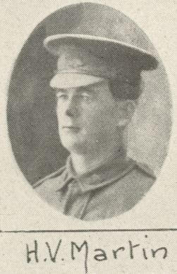 Horace Victor Martin, SN 3424, Service Record