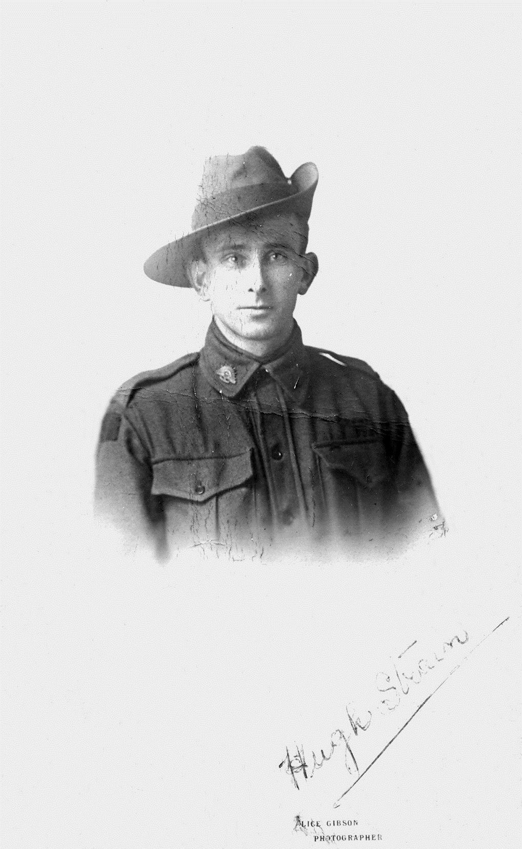 Hugh Alexander Strain, SN 241, Service Record